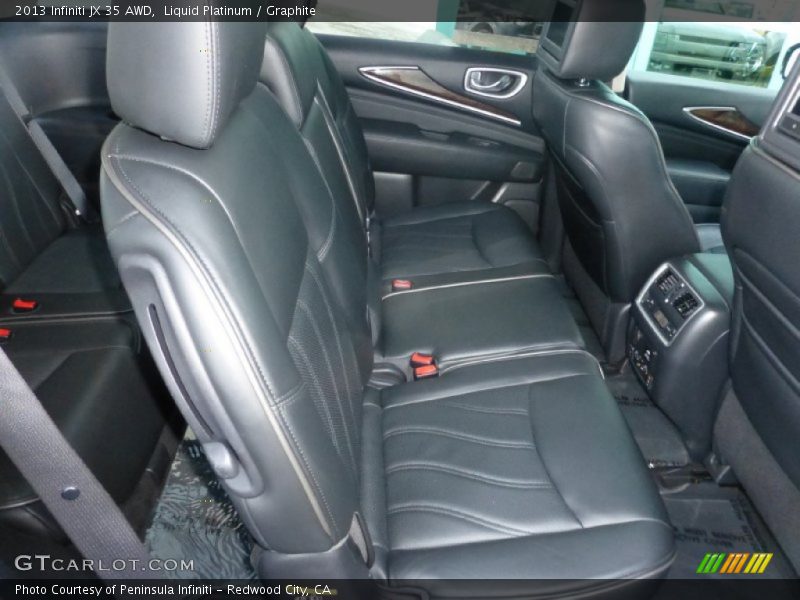 Liquid Platinum / Graphite 2013 Infiniti JX 35 AWD