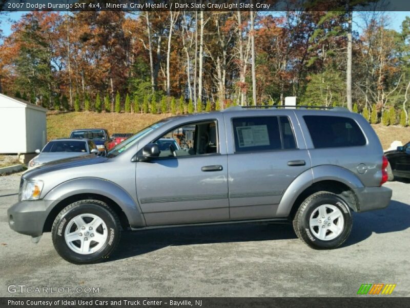 Mineral Gray Metallic / Dark Slate Gray/Light Slate Gray 2007 Dodge Durango SXT 4x4