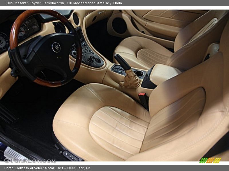  2005 Spyder Cambiocorsa Cuoio Interior