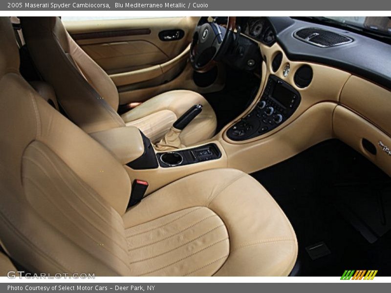 Front Seat of 2005 Spyder Cambiocorsa