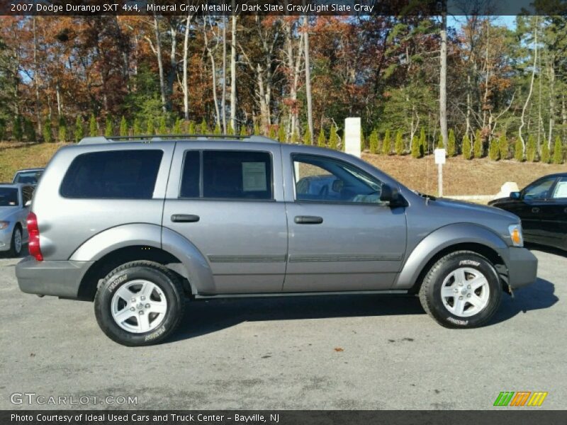 Mineral Gray Metallic / Dark Slate Gray/Light Slate Gray 2007 Dodge Durango SXT 4x4