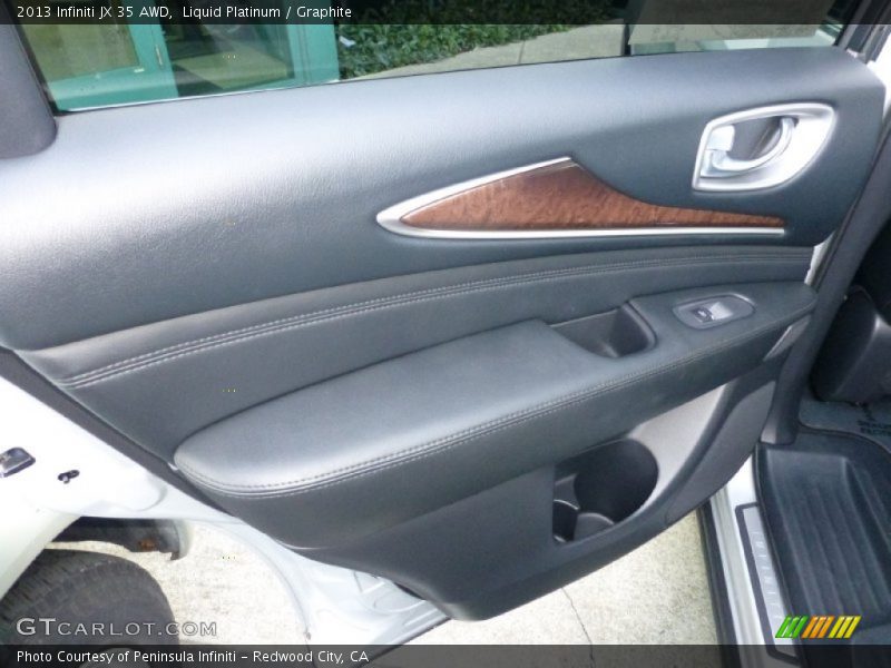 Liquid Platinum / Graphite 2013 Infiniti JX 35 AWD