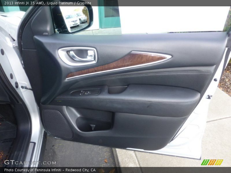 Liquid Platinum / Graphite 2013 Infiniti JX 35 AWD