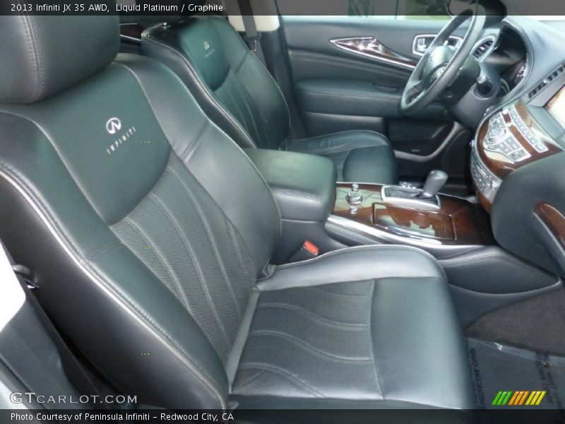 Liquid Platinum / Graphite 2013 Infiniti JX 35 AWD