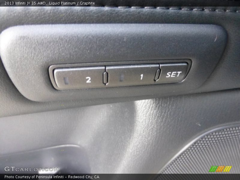 Liquid Platinum / Graphite 2013 Infiniti JX 35 AWD