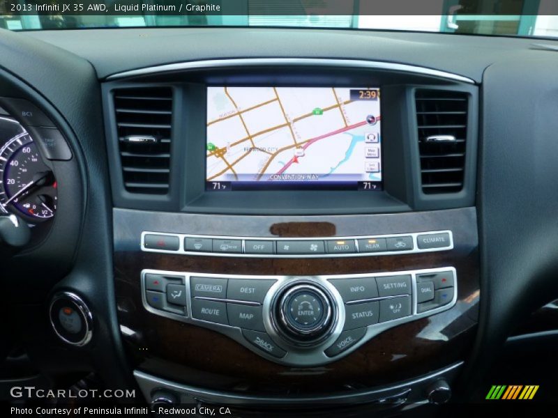 Liquid Platinum / Graphite 2013 Infiniti JX 35 AWD