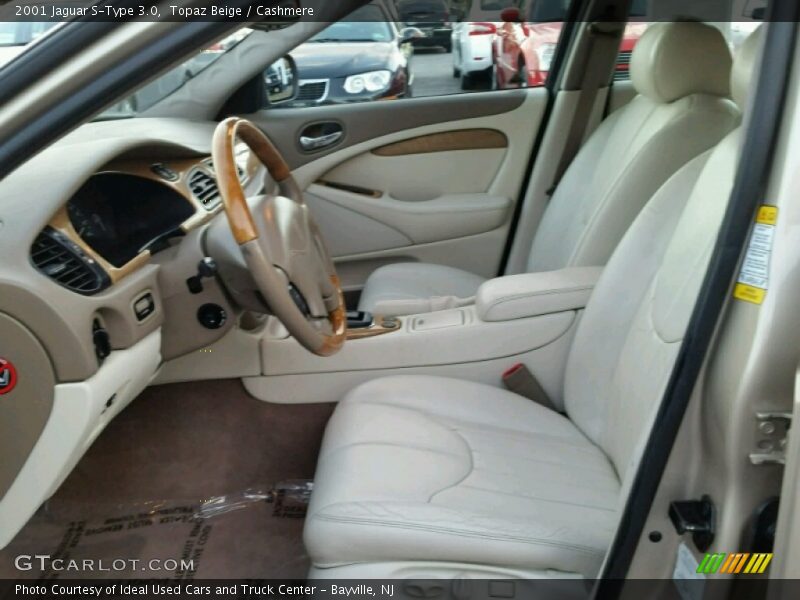 Topaz Beige / Cashmere 2001 Jaguar S-Type 3.0