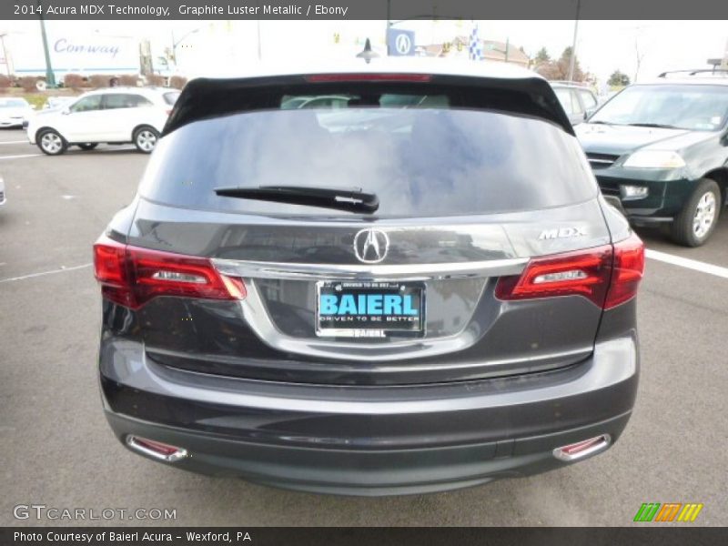 Graphite Luster Metallic / Ebony 2014 Acura MDX Technology