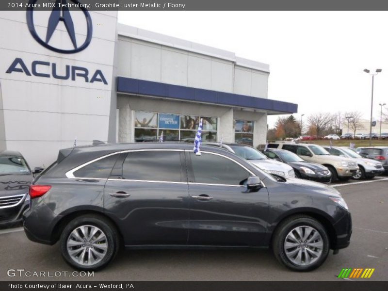Graphite Luster Metallic / Ebony 2014 Acura MDX Technology