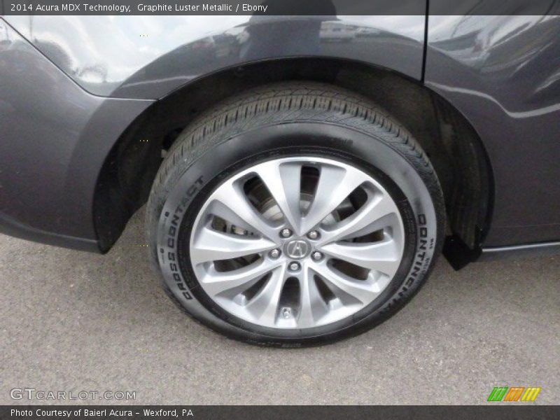 Graphite Luster Metallic / Ebony 2014 Acura MDX Technology