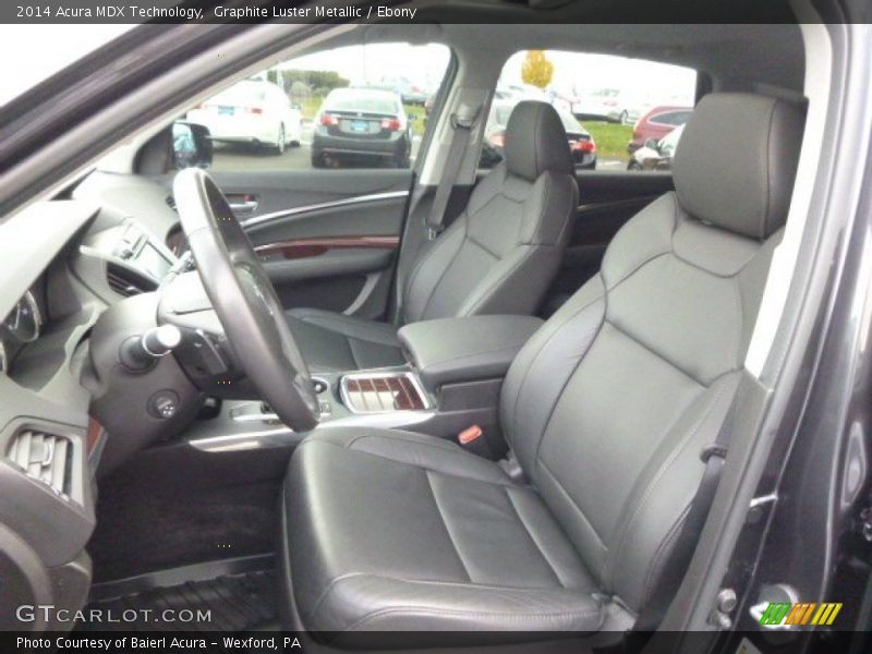 Graphite Luster Metallic / Ebony 2014 Acura MDX Technology