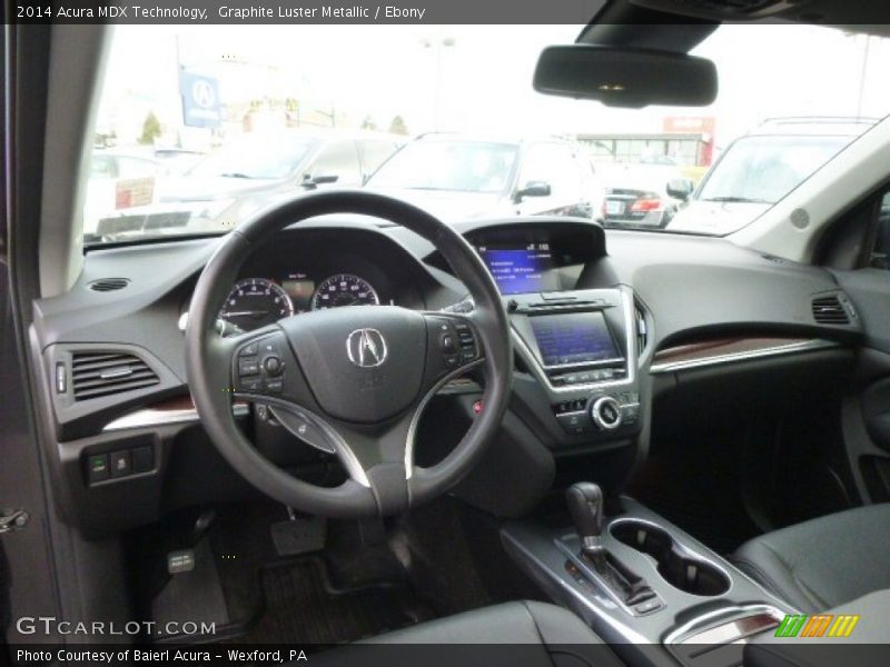 Graphite Luster Metallic / Ebony 2014 Acura MDX Technology