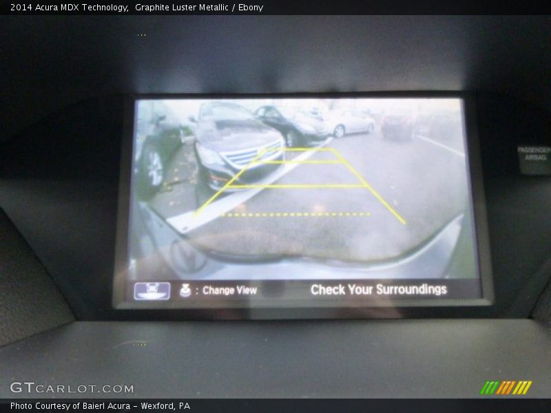 Graphite Luster Metallic / Ebony 2014 Acura MDX Technology