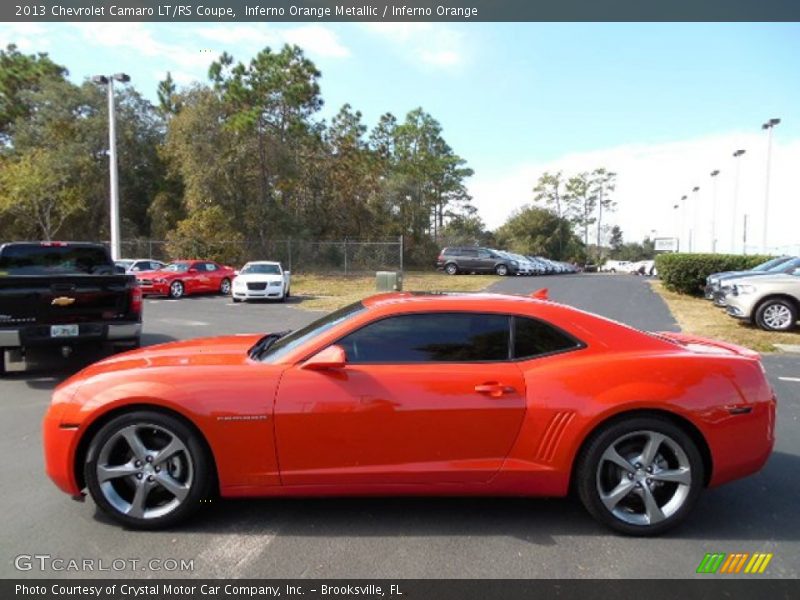  2013 Camaro LT/RS Coupe Inferno Orange Metallic