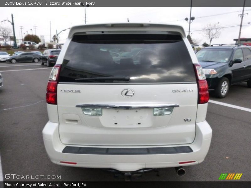 Blizzard White Pearl / Ivory 2008 Lexus GX 470