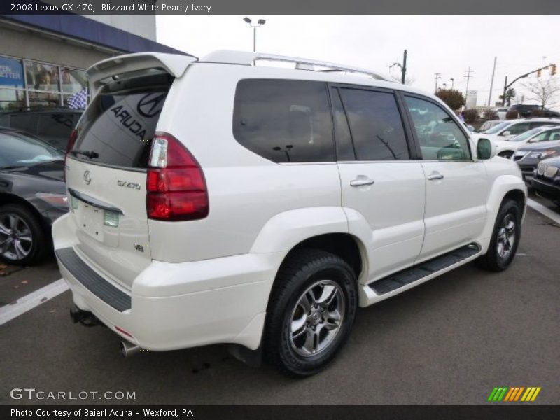 Blizzard White Pearl / Ivory 2008 Lexus GX 470