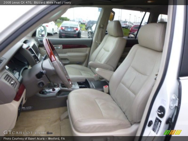 Blizzard White Pearl / Ivory 2008 Lexus GX 470