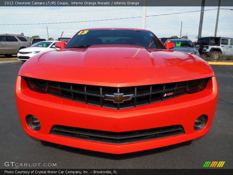  2013 Camaro LT/RS Coupe Inferno Orange Metallic
