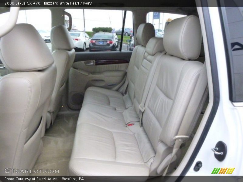 Blizzard White Pearl / Ivory 2008 Lexus GX 470