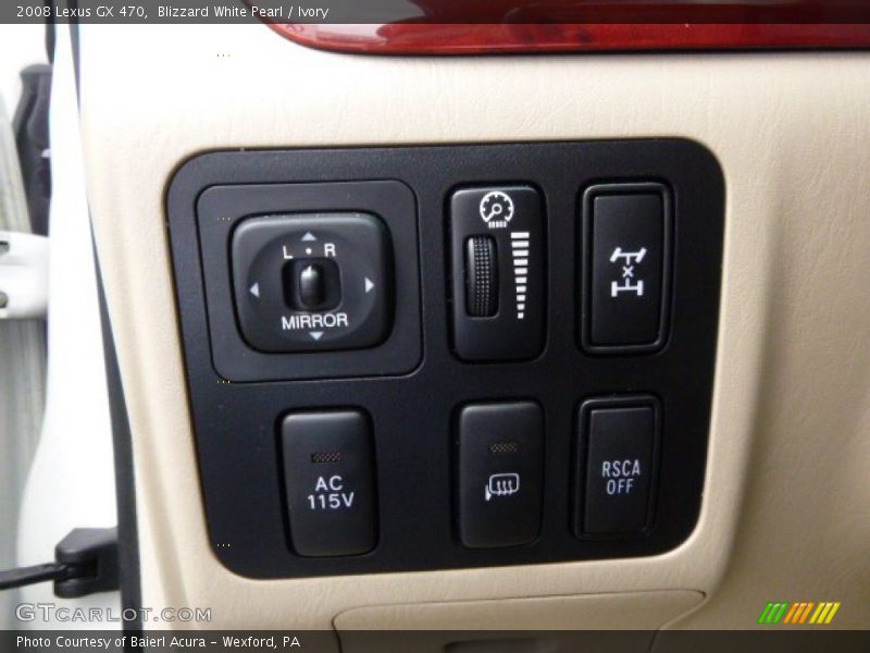 Blizzard White Pearl / Ivory 2008 Lexus GX 470