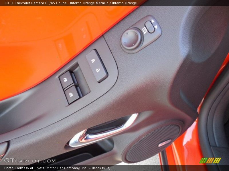 Inferno Orange Metallic / Inferno Orange 2013 Chevrolet Camaro LT/RS Coupe