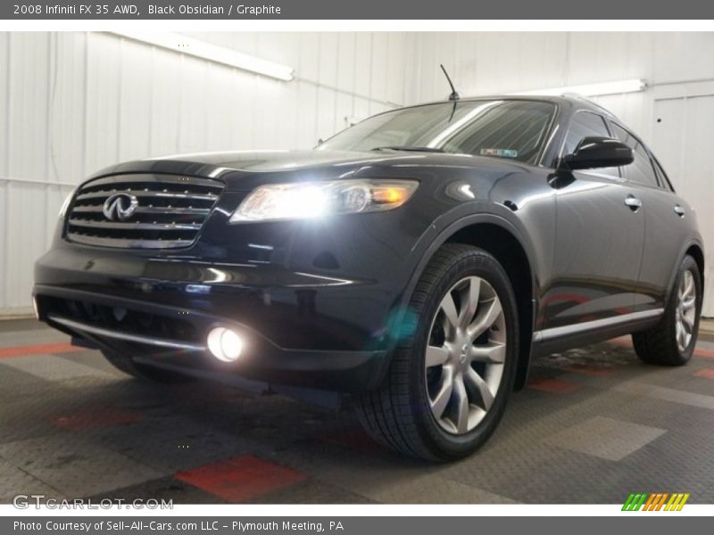 Black Obsidian / Graphite 2008 Infiniti FX 35 AWD