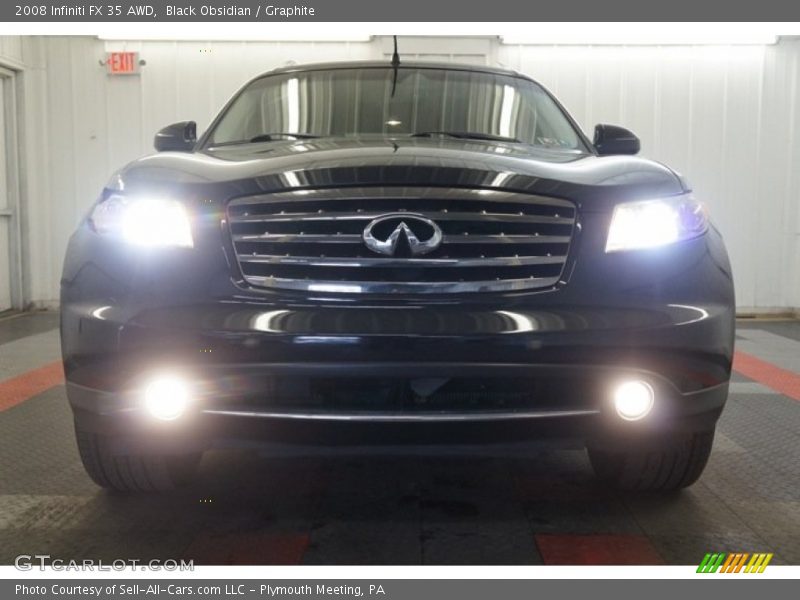 Black Obsidian / Graphite 2008 Infiniti FX 35 AWD