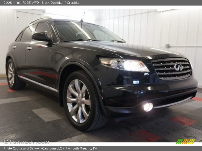 Black Obsidian / Graphite 2008 Infiniti FX 35 AWD