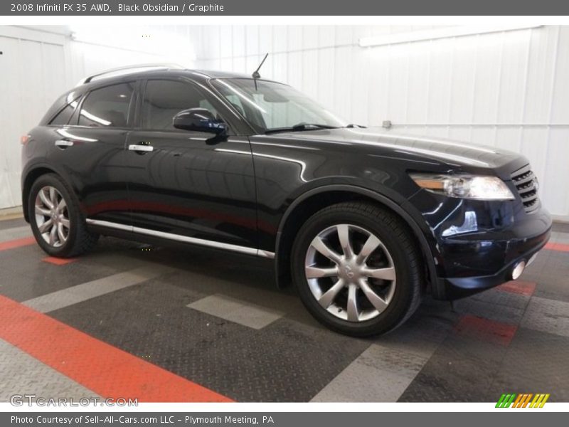 Black Obsidian / Graphite 2008 Infiniti FX 35 AWD
