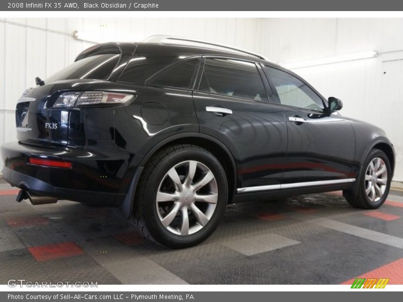 Black Obsidian / Graphite 2008 Infiniti FX 35 AWD