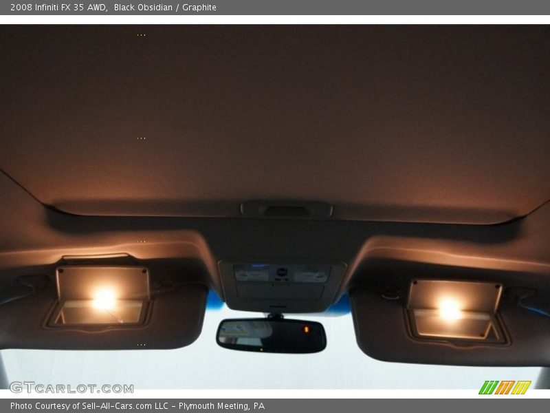 Black Obsidian / Graphite 2008 Infiniti FX 35 AWD