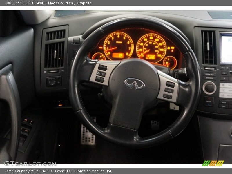 Black Obsidian / Graphite 2008 Infiniti FX 35 AWD