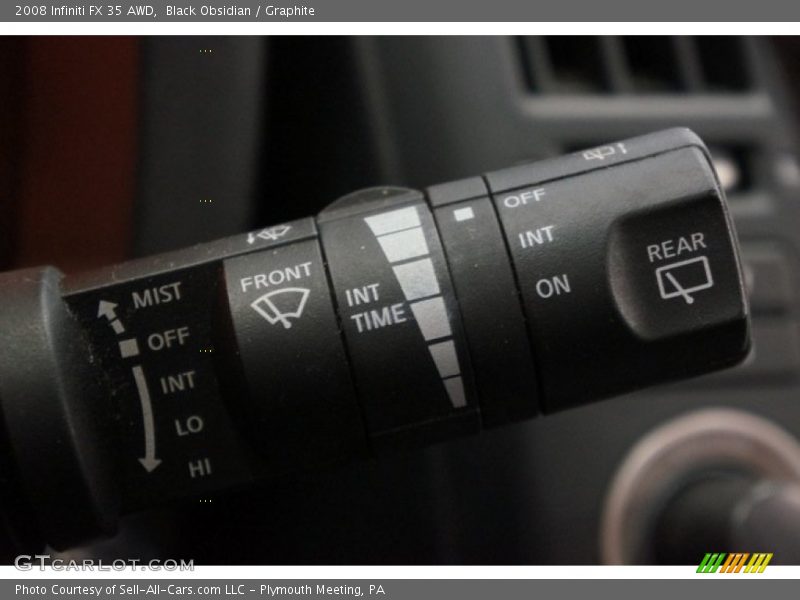 Black Obsidian / Graphite 2008 Infiniti FX 35 AWD