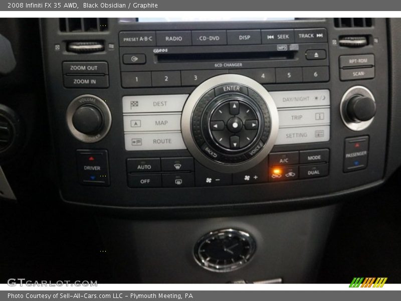 Black Obsidian / Graphite 2008 Infiniti FX 35 AWD