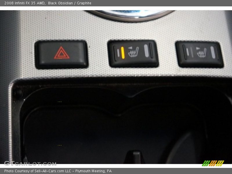 Black Obsidian / Graphite 2008 Infiniti FX 35 AWD