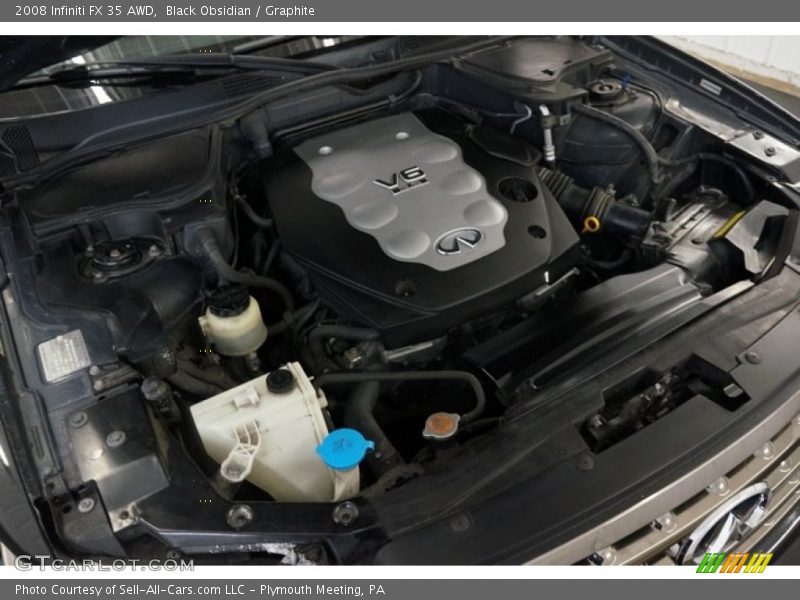 Black Obsidian / Graphite 2008 Infiniti FX 35 AWD