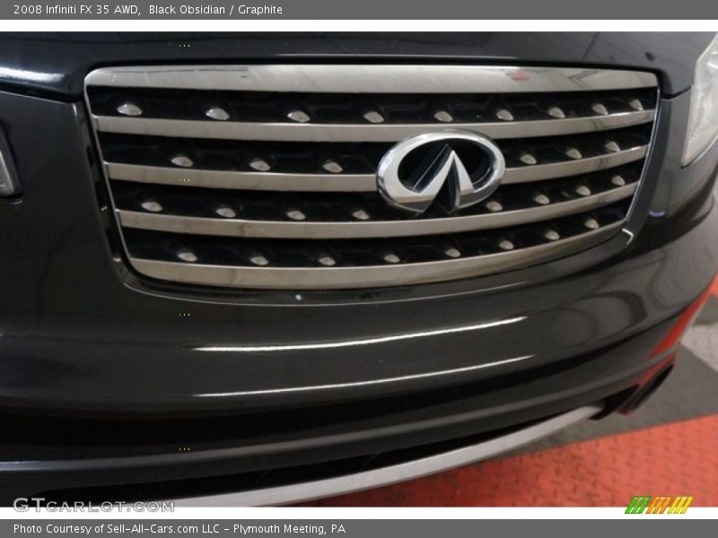 Black Obsidian / Graphite 2008 Infiniti FX 35 AWD