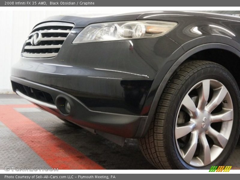 Black Obsidian / Graphite 2008 Infiniti FX 35 AWD
