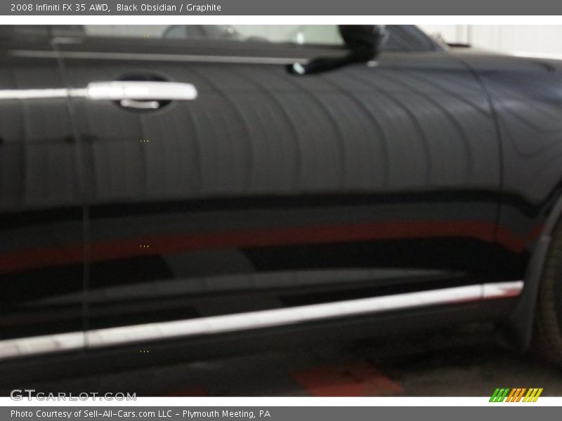 Black Obsidian / Graphite 2008 Infiniti FX 35 AWD
