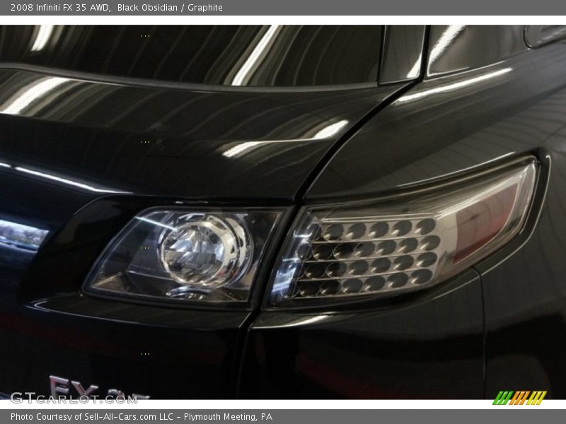Black Obsidian / Graphite 2008 Infiniti FX 35 AWD