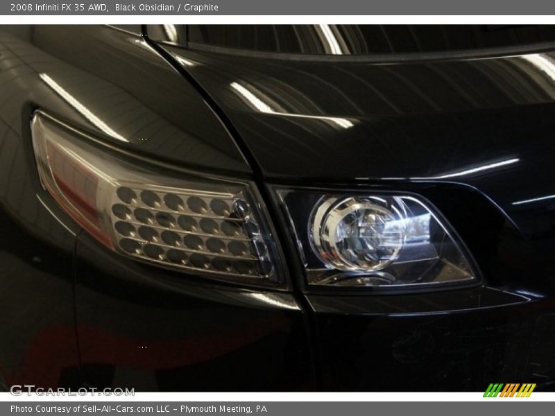 Black Obsidian / Graphite 2008 Infiniti FX 35 AWD