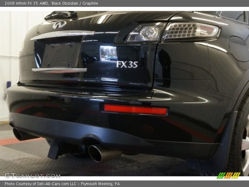 Black Obsidian / Graphite 2008 Infiniti FX 35 AWD