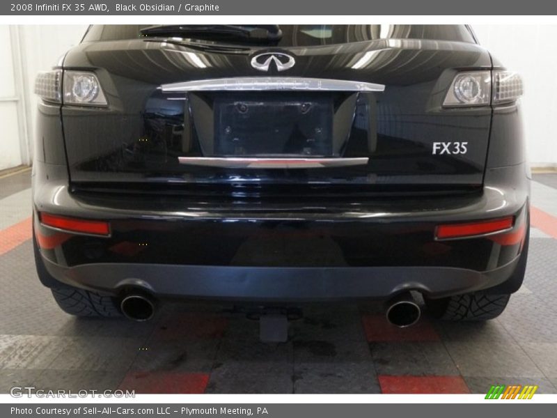 Black Obsidian / Graphite 2008 Infiniti FX 35 AWD