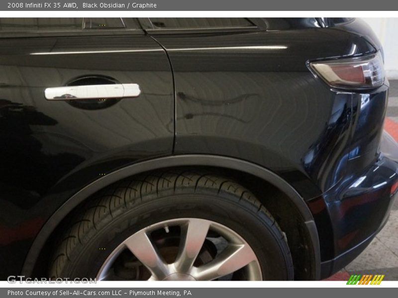 Black Obsidian / Graphite 2008 Infiniti FX 35 AWD