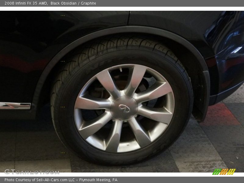 Black Obsidian / Graphite 2008 Infiniti FX 35 AWD