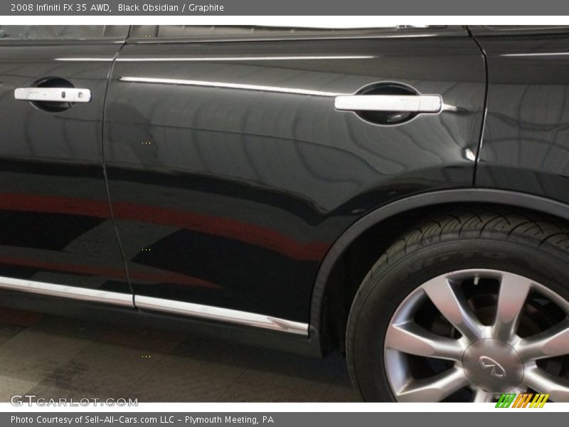 Black Obsidian / Graphite 2008 Infiniti FX 35 AWD