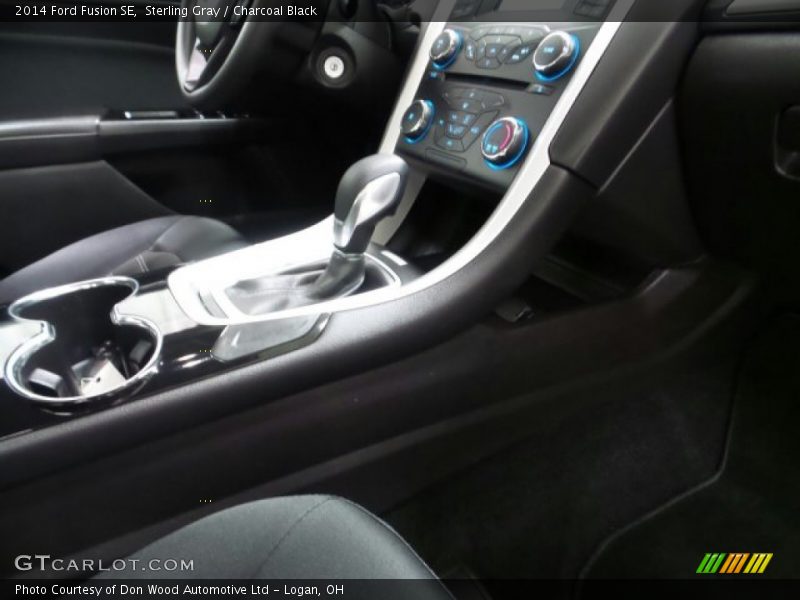 Sterling Gray / Charcoal Black 2014 Ford Fusion SE
