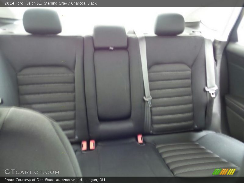 Sterling Gray / Charcoal Black 2014 Ford Fusion SE