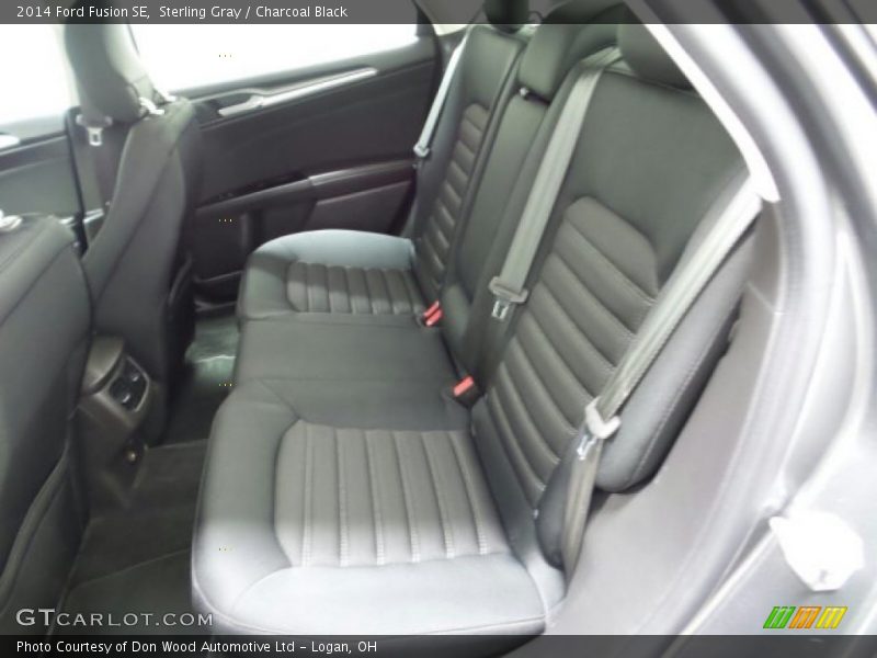 Sterling Gray / Charcoal Black 2014 Ford Fusion SE