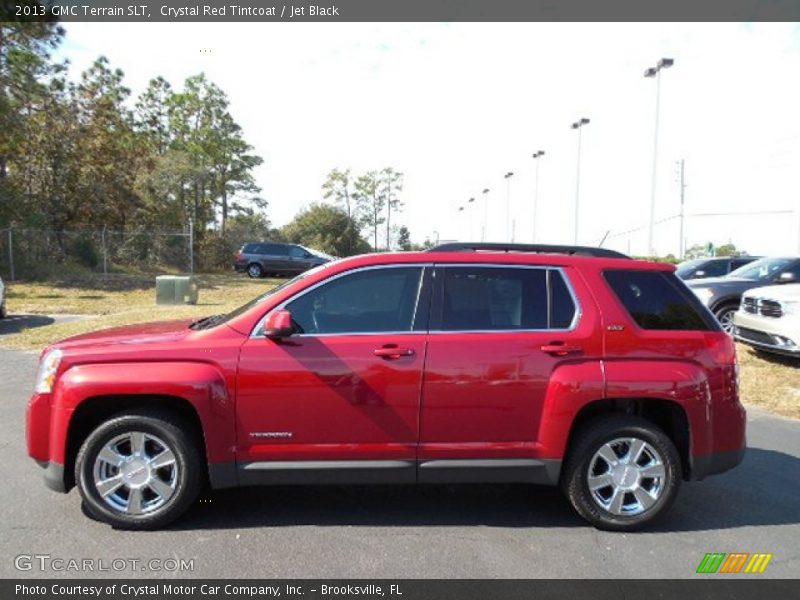 Crystal Red Tintcoat / Jet Black 2013 GMC Terrain SLT